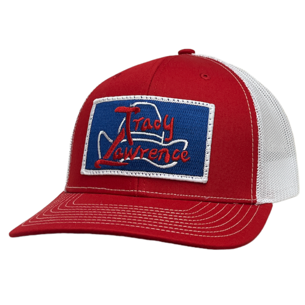 Red and White Ballcap