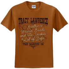 Load image into Gallery viewer, Texas Orange Time Marches On Tee

