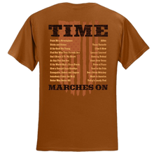 Load image into Gallery viewer, Texas Orange Time Marches On Tee
