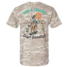 Load image into Gallery viewer, Natural Camo Cowgirl tee
