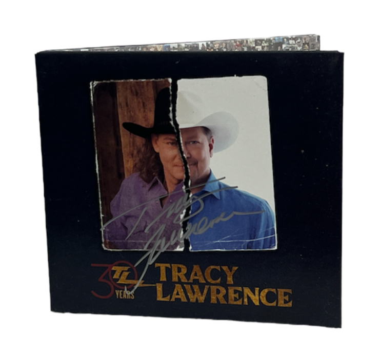 Tracy Lawrence SIGNED Deluxe CD Package-Limited Quantity!
