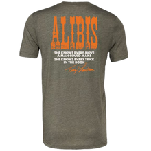 Load image into Gallery viewer, Heather Military Green Alibis Tee
