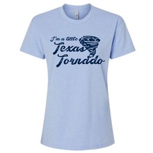 Load image into Gallery viewer, Tracy Lawrence Ladies Light Blue Texas Tornado Tee
