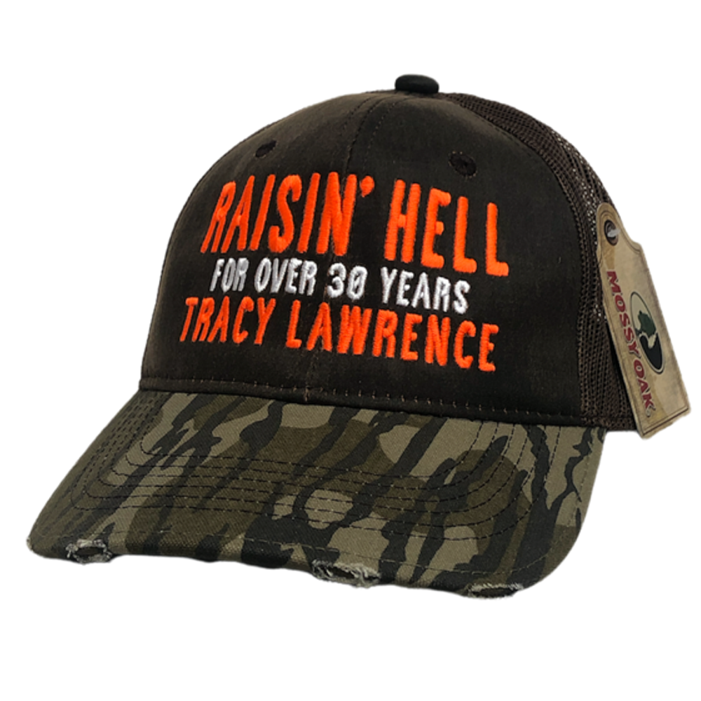 Tracy Lawrence Brown and Mossy Oak Ballcap
