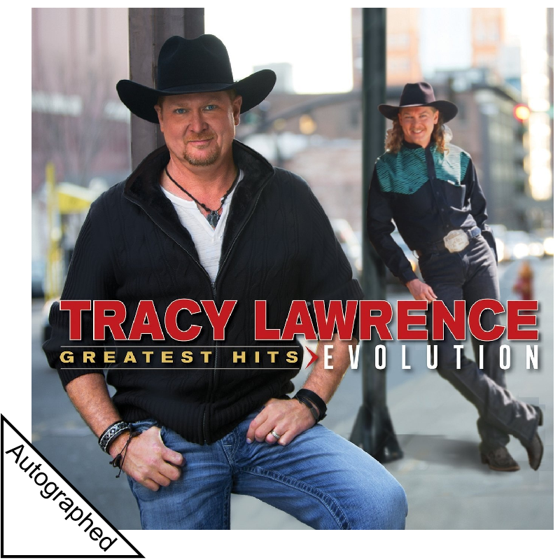 Tracy Lawrence SIGNED CD- Evolution